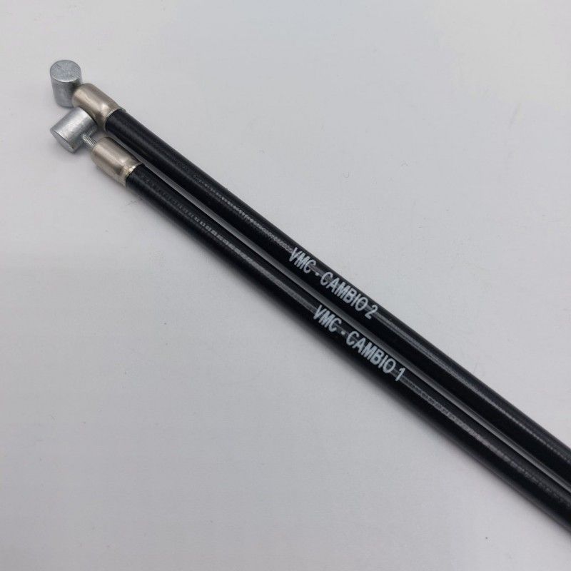 VMC cable and sheath kit for gear shift control for Vespa Small Frame  VMC RACING - 1