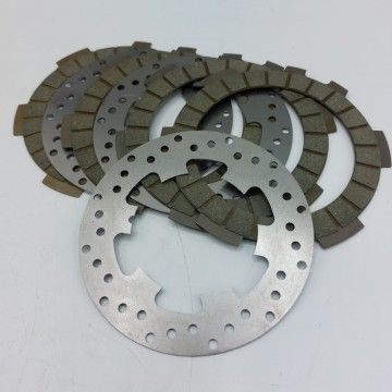 VMC 4-disc clutch kit for Vespa small frame single spring clutches VMC RACING - 1