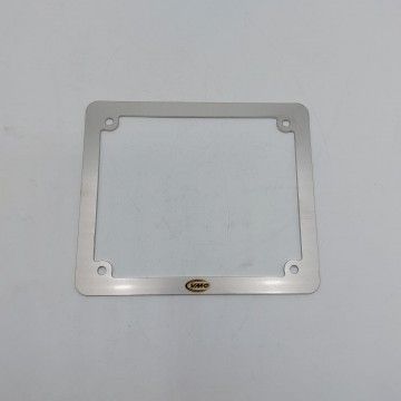 Cornice targa Vmc in acciaio inox per Ciclomotori  VMC RACING - 2