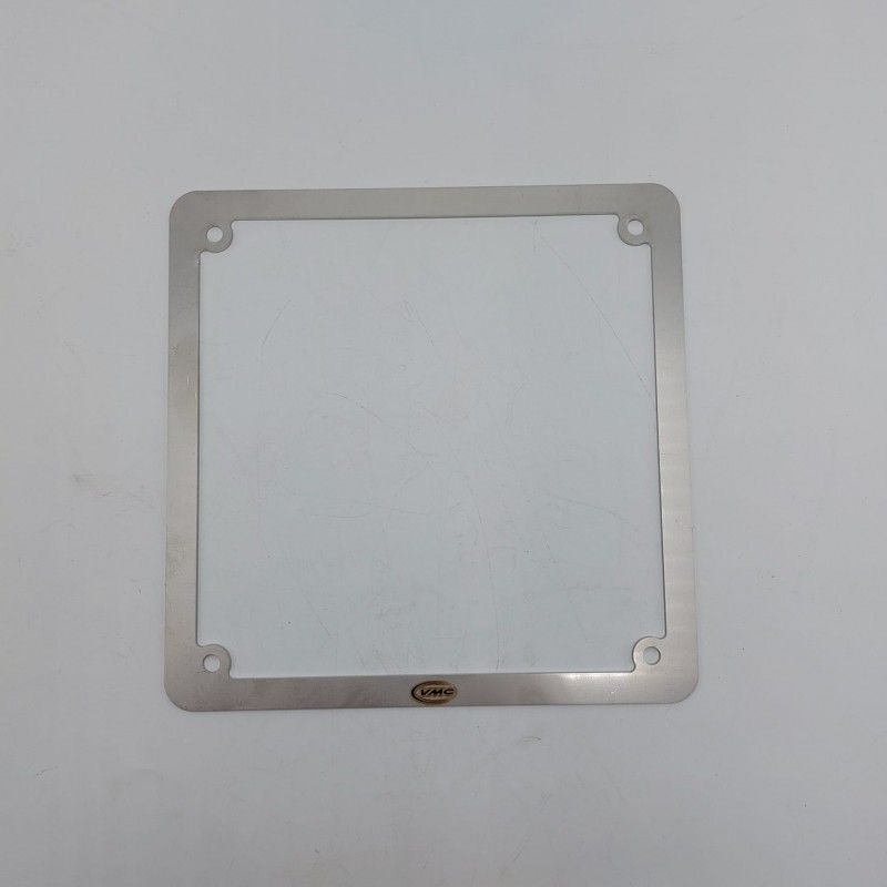 VMC Stainless Steel License Plate Frame for Vintage Motorcycles  VMC RACING - 2