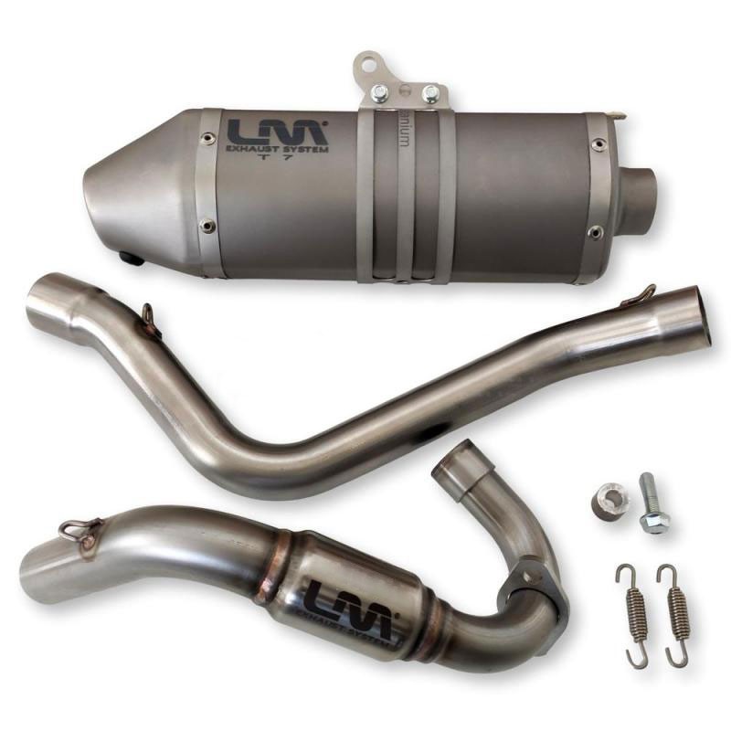 SCARICO COMPLETO LM R8 Per Pitbike VMC  LM EXHAUST - 1