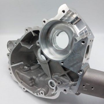 Carter motore VMC X1 mod. VALVOLA ROTANTE per Vespa small frame 50-125 ET3 PK50-125  VMC RACING - 10