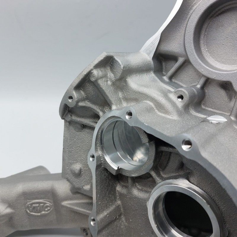 Carter motore VMC X1 mod. VALVOLA ROTANTE per Vespa small frame 50-125 ET3 PK50-125  VMC RACING - 5