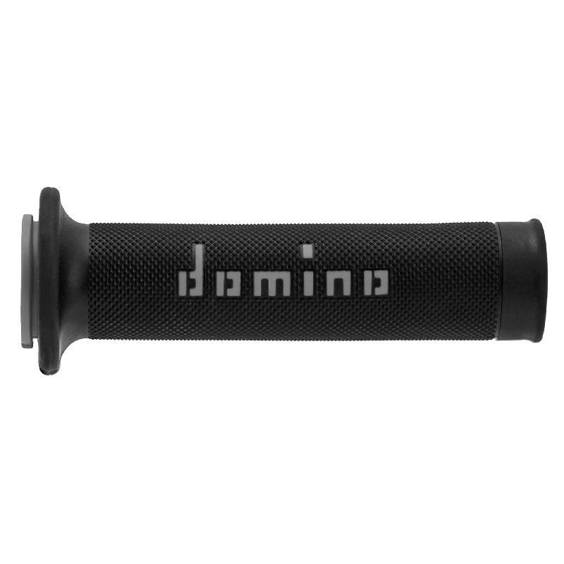 PAIR OF BLACK/GREY ROAD-RACING DOMINO code A01041C5240B7-0 DOMINO - 1