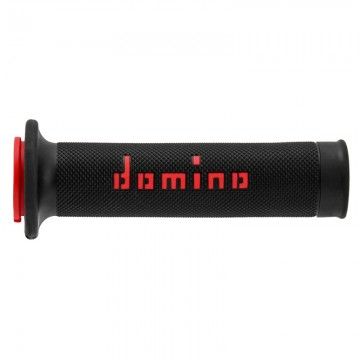 PAIR OF BLACK/RED ROAD-RACING DOMINO code A01041C4240B7-0 DOMINO - 1
