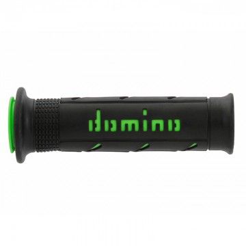 COPPIA MANOPOLE NERO/VERDE ROAD-RACING DOMINO cod. A25041C4440C7-0  DOMINO - 1