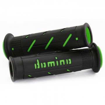 PAIR OF BLACK/GREEN ROAD-RACING DOMINO code A25041C4440C7-0 DOMINO - 2