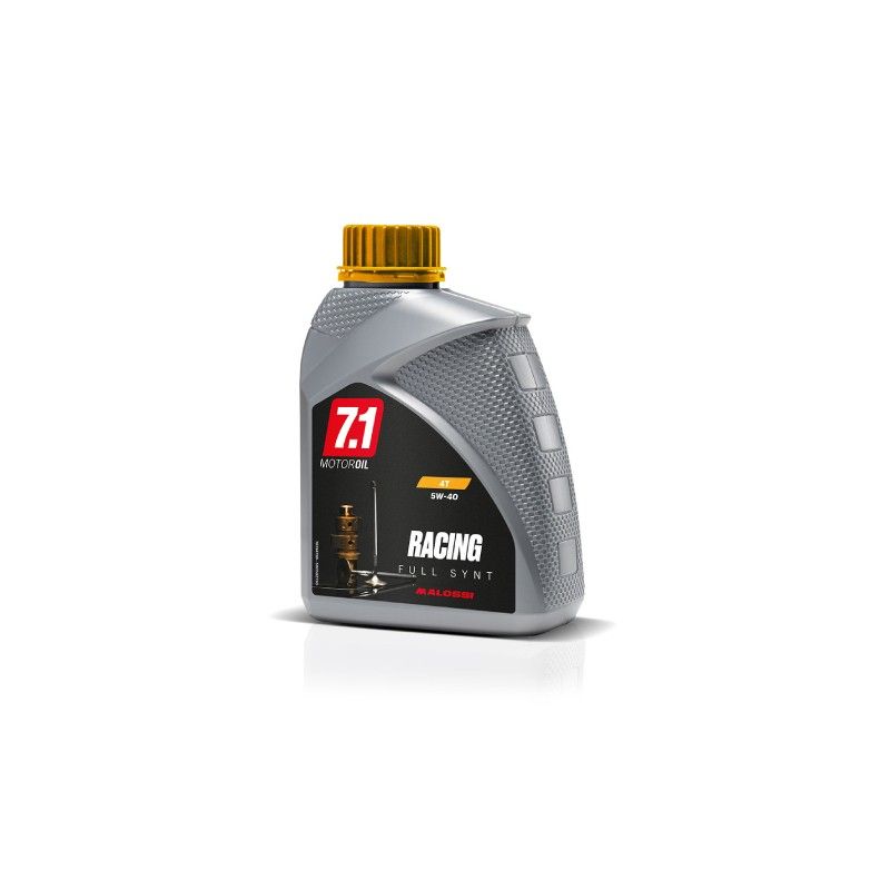 ENGINE OIL 7.1 4T OIL RACING FULL SYNT (SAE 5W - 40) 1L 7613473B  MALOSSI - 1