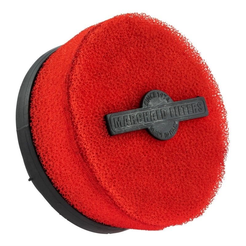 MARCHALD Power Double Layer Perpendicular Air Filter Ø 65mm x 65mm Red - Red  Marchald Filter - 1