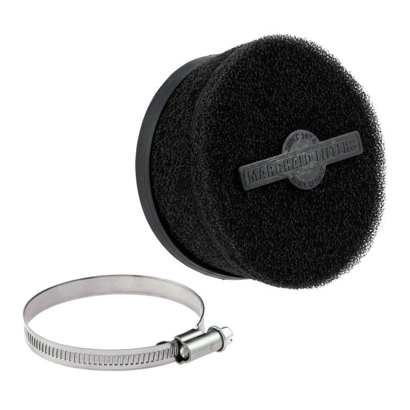 MARCHALD Power Double Layer Perpendicular Air Filter Ø 65mm x 65mm Black  Marchald Filter - 1