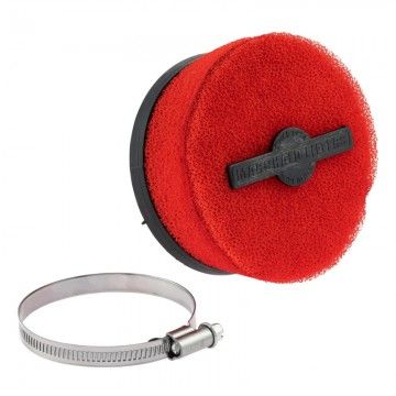 Filtro aria MARCHALD Power Double Layer perpendicolare Ø 65mm x 65mm Rosso  - Red  Marchald Filter - 1
