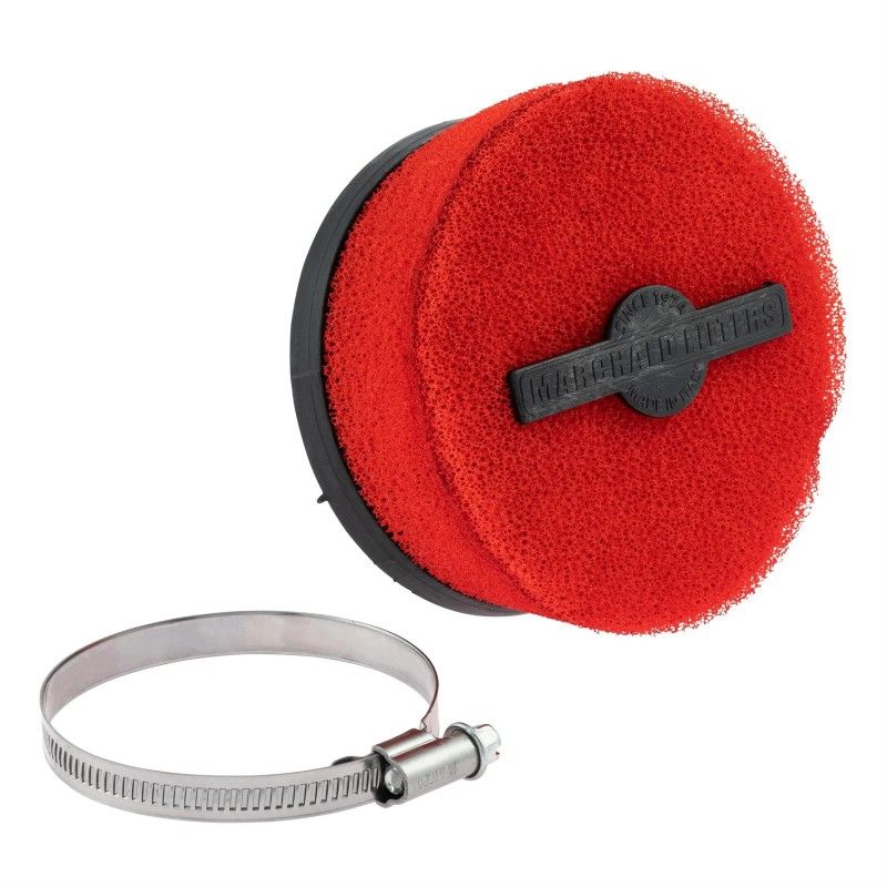 MARCHALD Power Double Layer Perpendicular Air Filter Ø 65mm x 65mm Red - Red  Marchald Filter - 1