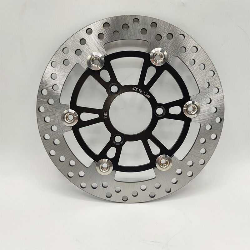 230 mm Floating 3 Hole Black Brake Disc for VMC 12P FF - 11  VMC RACING - 1