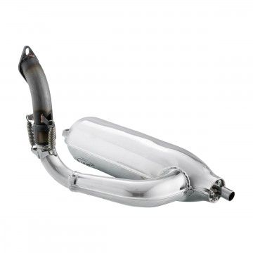 Marmitta VMC SILURO SPORT CROMATA per Vespa Small frame  VMC RACING - 13