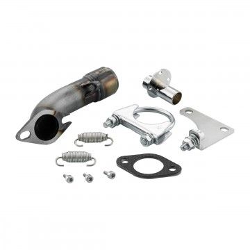 Marmitta VMC SILURO SPORT CROMATA per Vespa Small frame  VMC RACING - 3