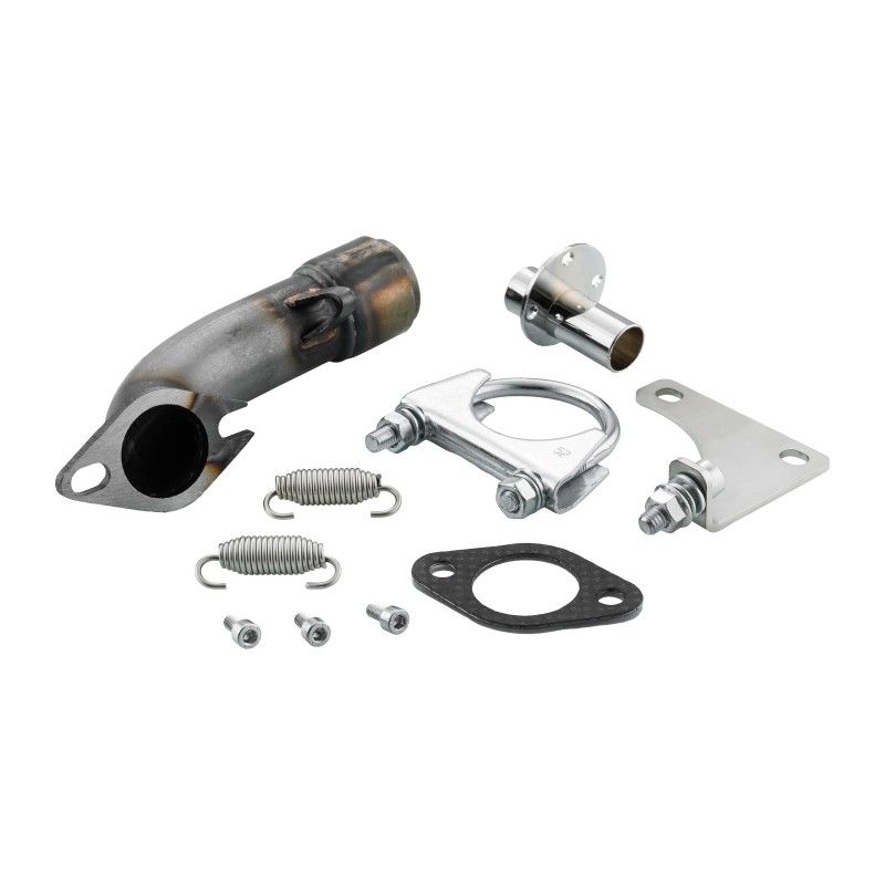 Marmitta VMC SILURO SPORT CROMATA per Vespa Small frame  VMC RACING - 3
