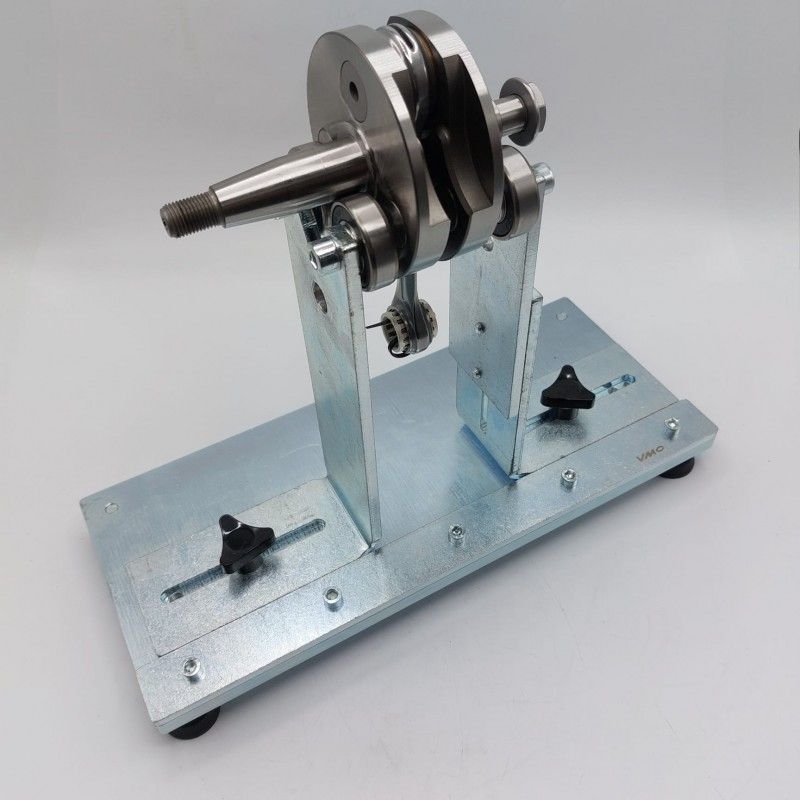 Banco Vmc per controllo bilanciatura, equilibratura, centraggio alberi e cerchi moto fino a 14"  VMC RACING - 5