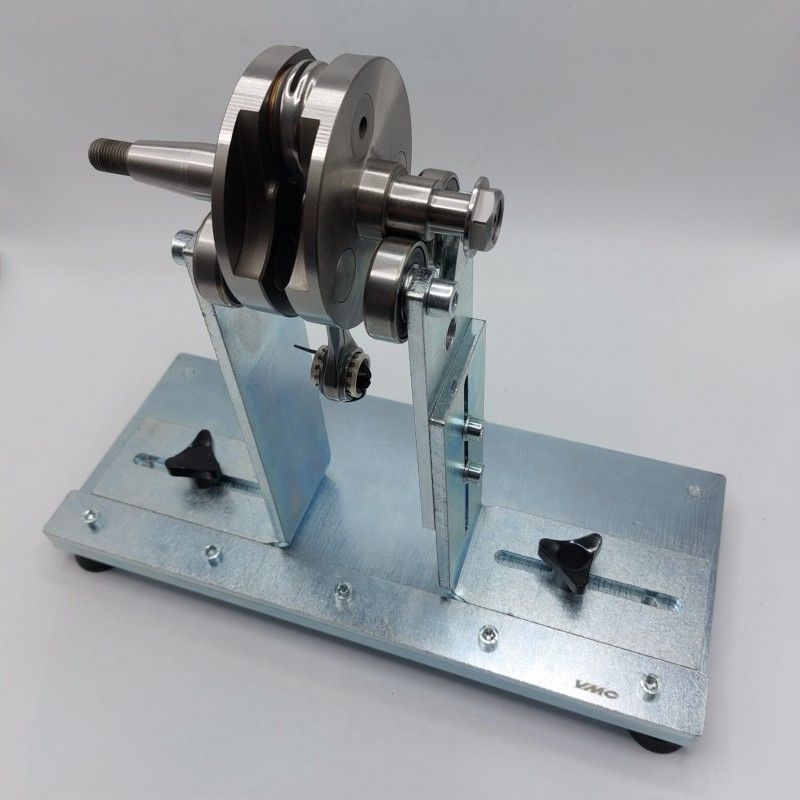 Banco Vmc per controllo bilanciatura, equilibratura, centraggio alberi e cerchi moto fino a 14"  VMC RACING - 7