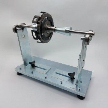 Banco Vmc per controllo bilanciatura, equilibratura, centraggio alberi e cerchi moto fino a 14"  VMC RACING - 13