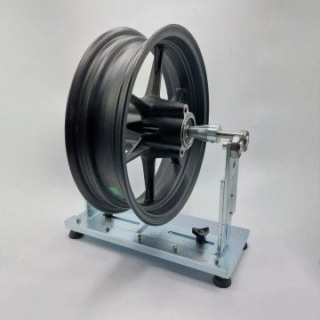 Banco Vmc per controllo bilanciatura, equilibratura, centraggio alberi e cerchi moto fino a 14"  VMC RACING - 16