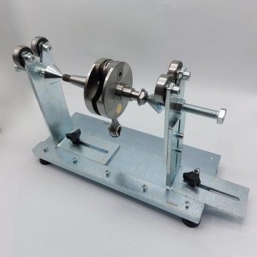 Banco Vmc per controllo bilanciatura, equilibratura, centraggio alberi e cerchi moto fino a 14"  VMC RACING - 8