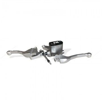 Kit VB-11 Pompa Freno e Leva Frizione OTTOPUNTOUNO 8.1 Vespa Primavera, ET3, Sprint – Alluminio CNC Ø 11 mm – Silver Argento  ot