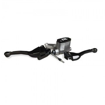 OTTOPUNTOUNO VB-11 Brake Pump and Clutch Lever Kit for Vespa Primavera, ET3, Sprint – CNC Aluminum Ø 11 mm – Black Edition  otto