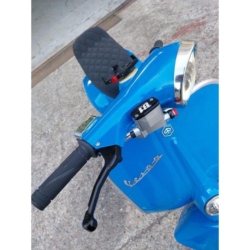 Kit VB-11 Pompa Freno e Leva Frizione OTTOPUNTOUNO 8.1 Vespa Primavera, ET3, Sprint – Alluminio CNC Ø 11 mm – Black Edition  ott