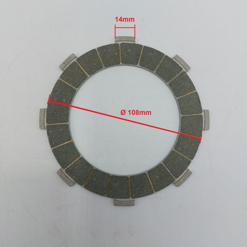 VMC 10-spring steel clutch for Vespa Large Frame  VMC RACING - 8