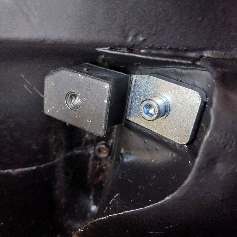 Staffa Arretramento Ammortizzatore VMC per telai Vespa Special/ Primavera Et3  VMC RACING - 5