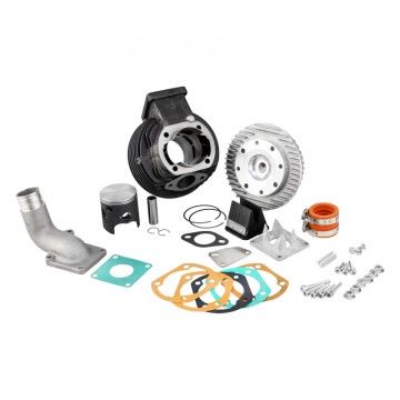 Gruppo Termico ITALKAST GRV 135cc Ø 58mm e corsa 51mm, Candela Laterale - LAMELLE CARBONIO  ITALKAST - 1
