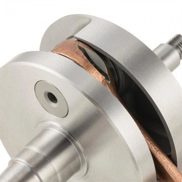 SIP PREMIUM Long Stroke Crankshaft, 60mm stroke, 110mm connecting rod for Vespa 200 PX 45021500  SIP - 5