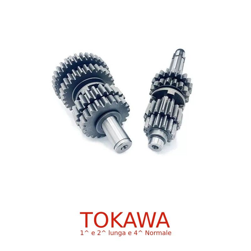 Complete Transmission YX Engine - ZR1 Optimized for motard - 1st and 2nd long and 4th Normal (Tokawa)  AVO - 1