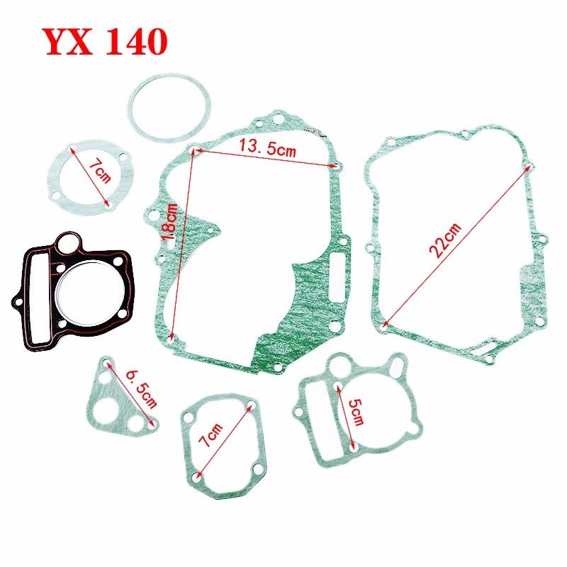 YX 140cc AVO Engine Gasket Kit - 1