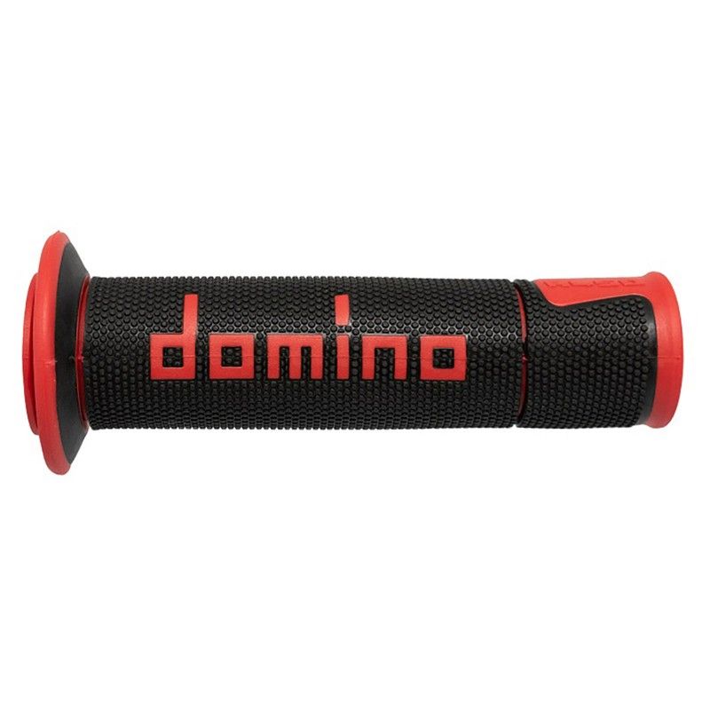 COPPIA MANOPOLE NERO/ROSSO ROAD-RACING DOMINO cod. A45041C4240B7-0  DOMINO - 2