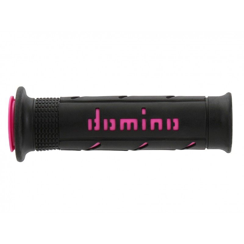 PAIR OF BLACK/FUCHSIA ROAD-RACING DOMINO code A25041C4340B7-0 DOMINO - 1