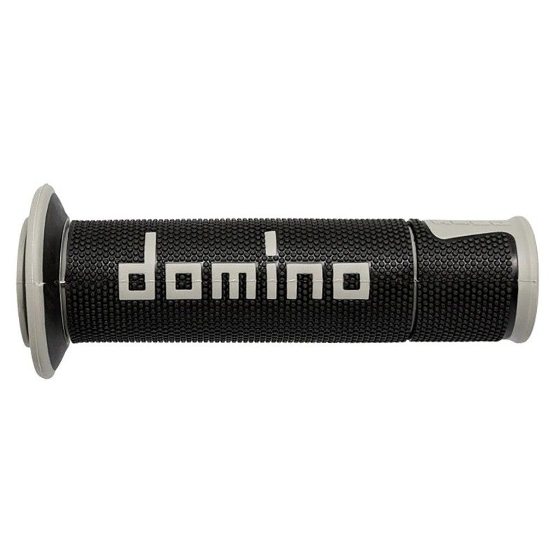 COPPIA MANOPOLE NERO/GRIGIO ROAD-RACING DOMINO cod. A45041C5240B7-0  DOMINO - 1