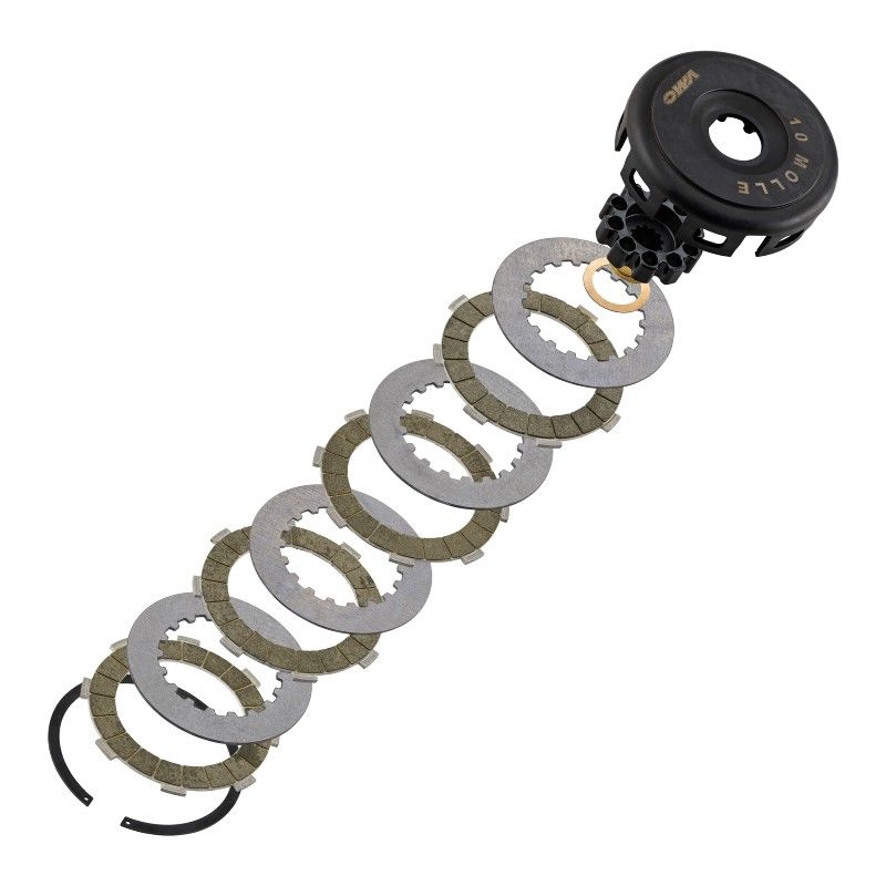 Frizione VMC 10 molle ACCIAIO per Vespa Large Frame - Calettata  VMC RACING - 9