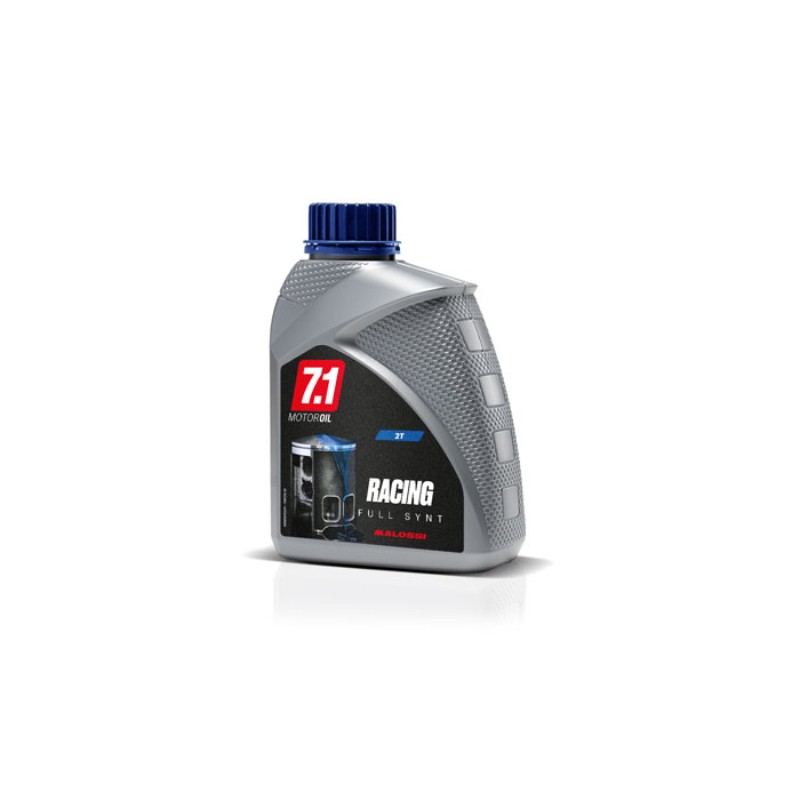 OLIO MOTORE 7.1 2T OIL RACING FULL SYNT 1L ( SAE 20W-30 ) CON MISCELATORE SEPARATO 76 8230B  MALOSSI - 1