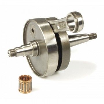 Albero motore MAZZUCCHELLI AMT 160 VT Per Vespa ET3 / Primavera - Volani Tondi Corsa 51 Cono 19 Biella int. 97  NUOVA MAZZUCCHEL