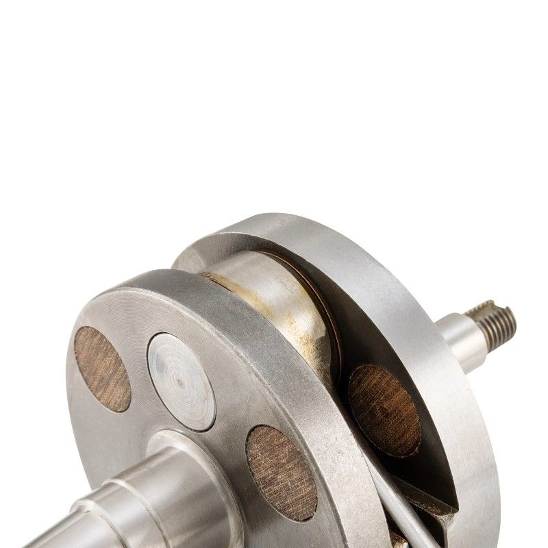 Crankshaft MAZZUCCHELLI AMT 166VT for Vespa PE 200 Round flywheels - Stroke 57 mm - Bearing 25 - Int. connecting rod. 110 NEW MA