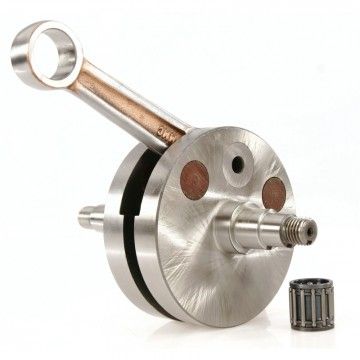 MAZZUCCHELLI AMT 186M VT1 crankshaft Vespa PK XL 50 to 125 Round flywheels - Stroke 54 mm - Cone 20 - Connecting rod inside 105 
