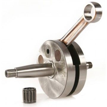 Albero motore MAZZUCCHELLI AMT 186M VT Vespa PK XL 50 a 125 Volani tondi - Corsa 54 mm - Cono 20 - Biella int. 97  NUOVA MAZZUCC