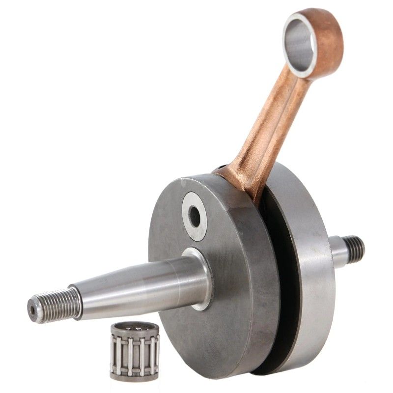 Crankshaft MAZZUCCHELLI AMT 028 VT For Vespa 50 PK XL Round flywheels - Stroke 43 Cone 20 Connecting rod HF int. 87  NUOVA MAZZU