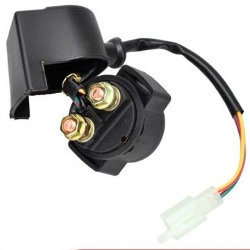 12V Starter Relay Solenoid for 50 / 70 / 90 / 110 / 125cc Pitbike Engine  AVO - 5