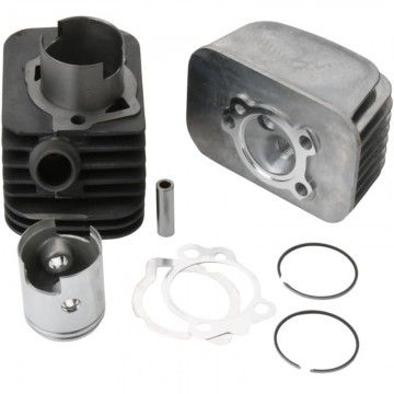 65cc Cylinder Kit, 10 pin, 43 mm diam., complete with head for Piaggio Ciao, Sì, Bravo, Boxer, Boss, and Grillo

  AVO - 2