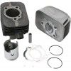 65cc Cylinder Kit, 10 pin, 43 mm diam., complete with head for Piaggio Ciao, Sì, Bravo, Boxer, Boss, and Grillo


