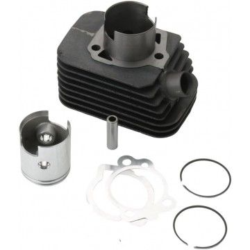 65cc Cylinder Kit, 10 pin, 43 mm diam., complete with head for Piaggio Ciao, Sì, Bravo, Boxer, Boss, and Grillo

  AVO - 6