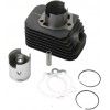 65cc Cylinder Kit, 10 pin, 43 mm diam., complete with head for Piaggio Ciao, Sì, Bravo, Boxer, Boss, and Grillo

