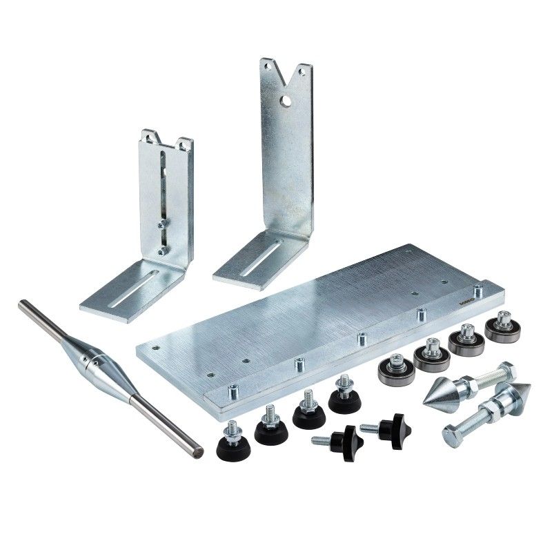 Banco Vmc per controllo bilanciatura, equilibratura, centraggio alberi e cerchi moto fino a 14"  VMC RACING - 4